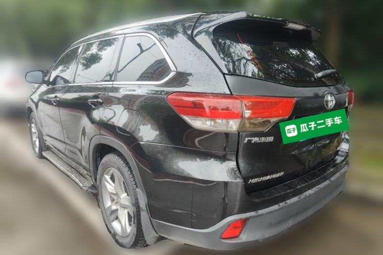 Used Toyota Highlander 2018 2.0T Four-Wheel Drive Luxury Version 7 Seats China VI Standard Rear Left 45 Deg