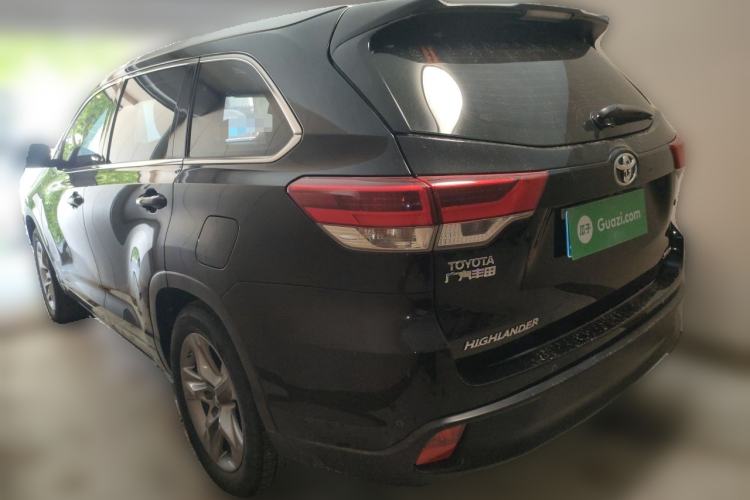 Used Toyota Highlander 2018 2.0T Two-Wheel Drive Prestige Version 7 Seats China V Emission Standard Rear Left 45 Deg