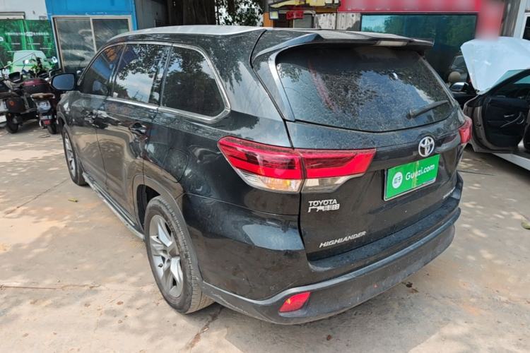 Used Toyota Highlander 2018 2.0T Four-Wheel Drive Luxury Version 7 Seats China VI Standard Rear Left 45 Deg