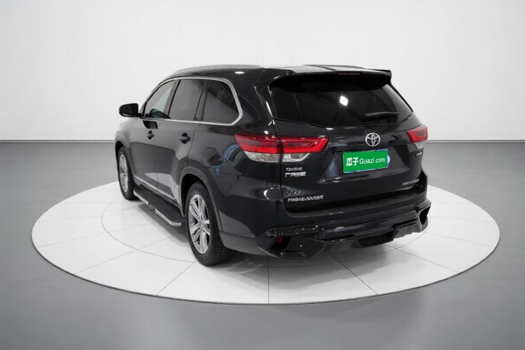 Used Toyota Highlander 2018 2.0T Four-Wheel Drive Luxury Version 7 Seats China VI Standard Rear Left 45 Deg