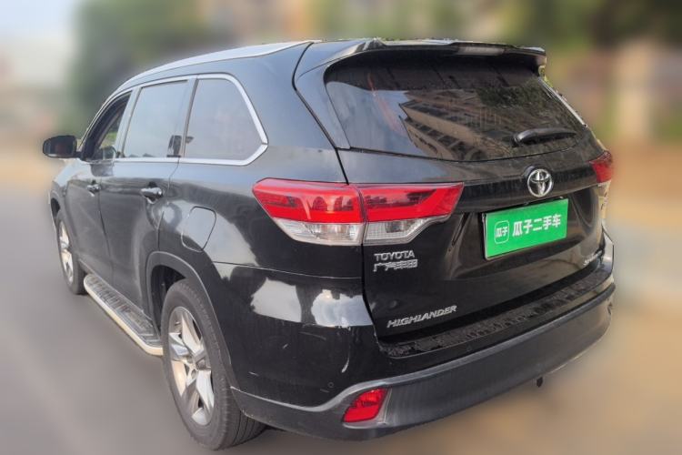 Used Toyota Highlander 2018 2.0T Four-Wheel Drive Luxury Version 7 Seats China VI Standard Rear Left 45 Deg