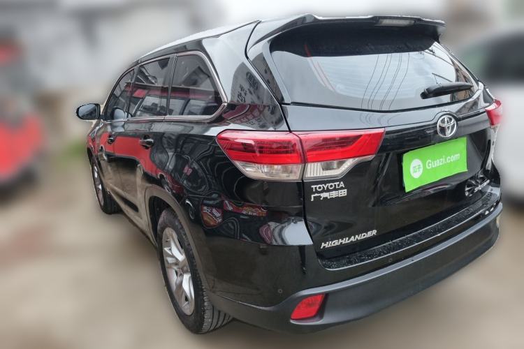 Used Toyota Highlander 2018 2.0T Four-Wheel Drive Luxury Edition 7 Seats China V Emission Standard Rear Left 45 Deg