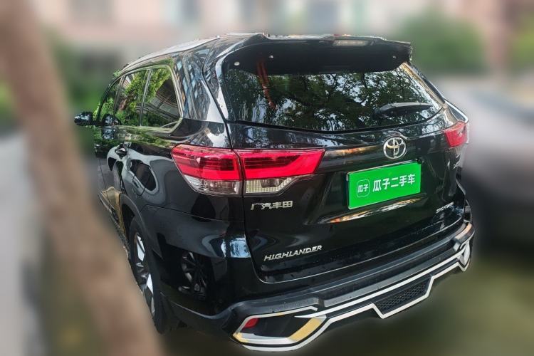 Used Toyota Highlander 2018 2.0T Four-Wheel Drive Prestige Version 7 Seats China VI Standard Rear Left 45 Deg