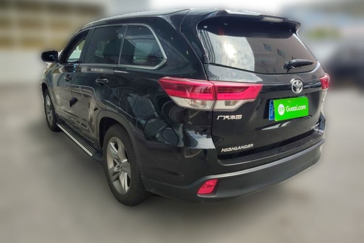 Used Toyota Highlander 2018 2.0T Four-Wheel Drive Prestige Version 7 Seats China VI Standard Rear Left 45 Deg