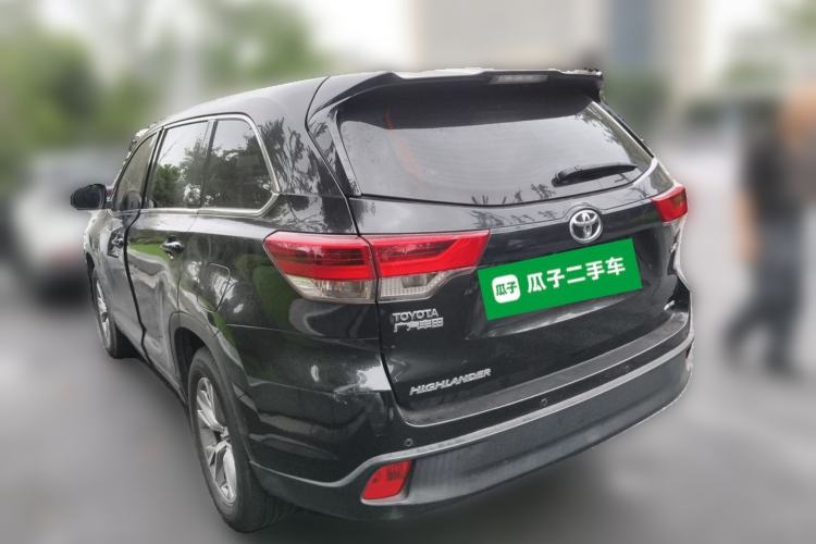 Used Toyota Highlander 2018 2.0T Four-Wheel Drive Elite Edition 7 Seats China V Standard Rear Left 45 Deg