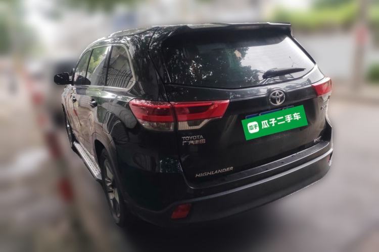 Used Toyota Highlander 2018 2.0T Two-Wheel-Drive Luxury Edition 7 Seats Emission Standard China V Rear Left 45 Deg
