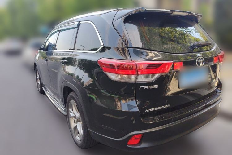 Used Toyota Highlander 2018 2.0T Four-Wheel Drive Prestige Version 7 Seats China VI Standard Rear Left 45 Deg