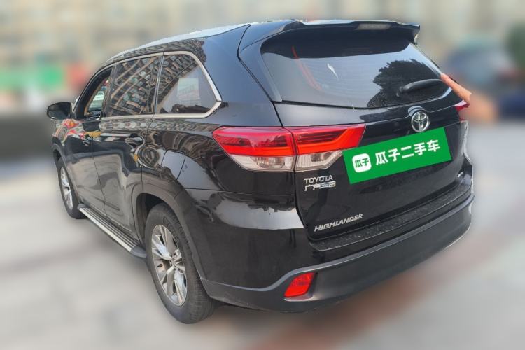 Used Toyota Highlander 2018 2.0T Four-Wheel Drive Elite Edition 7 Seats China V Standard Rear Left 45 Deg