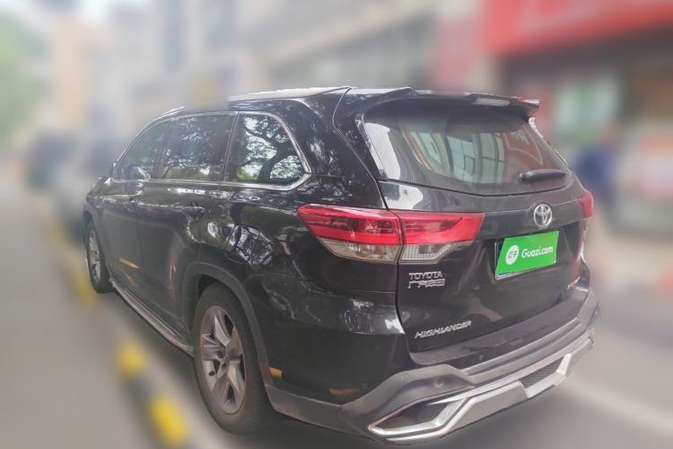 Used Toyota Highlander 2018 2.0T Four-Wheel Drive Luxury Version 7 Seats China VI Standard Rear Left 45 Deg