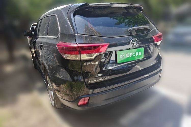 Used Toyota Highlander 2018 2.0T Four-Wheel Drive Luxury Version 7 Seats China VI Standard Rear Left 45 Deg