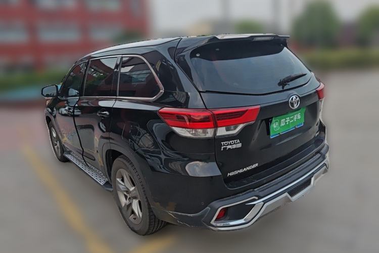 Used Toyota Highlander 2018 2.0T Two-Wheel Drive Prestige Version 7 Seats China V Emission Standard Rear Left 45 Deg