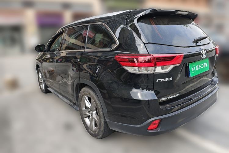 Used Toyota Highlander 2018 2.0T Four-Wheel Drive Prestige Version 7 Seats China VI Standard Rear Left 45 Deg