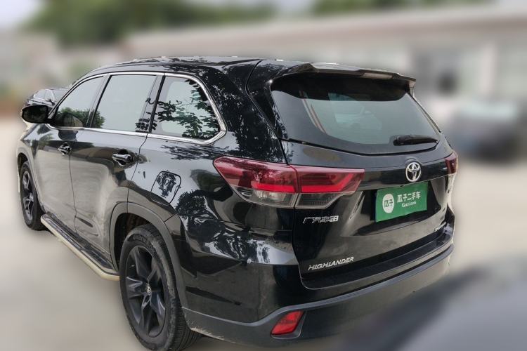 Used Toyota Highlander 2018 2.0T Four-Wheel Drive Knight Edition 7 Seats China VI Standard Rear Left 45 Deg