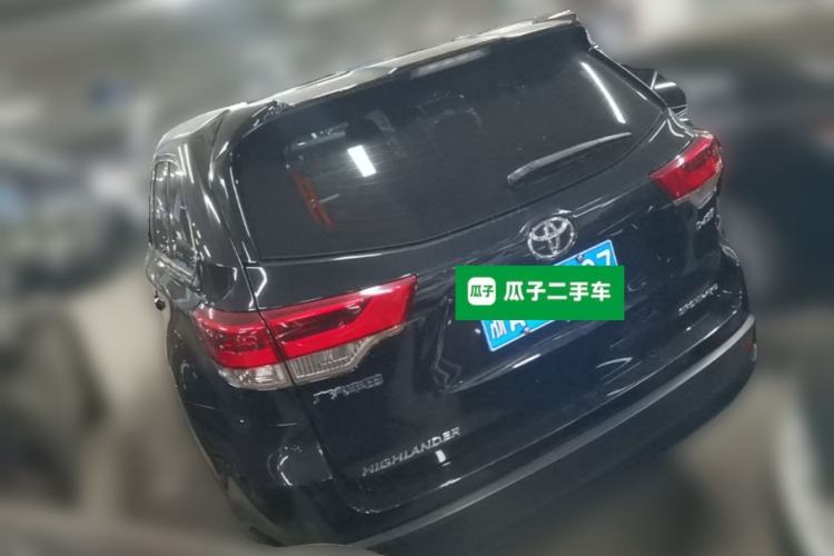 Used Toyota Highlander 2018 2.0T Four-Wheel Drive Prestige Version 7 Seats China VI Standard Rear Left 45 Deg