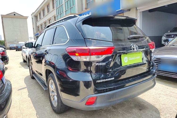 Used Toyota Highlander 2018 2.0T Four-Wheel Drive Elite Edition 7 Seats China VI Standard Rear Left 45 Deg