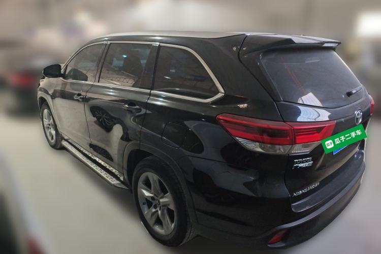 Used Toyota Highlander 2018 2.0T Four-Wheel Drive Luxury Edition 7 Seats China V Emission Standard Rear Left 45 Deg