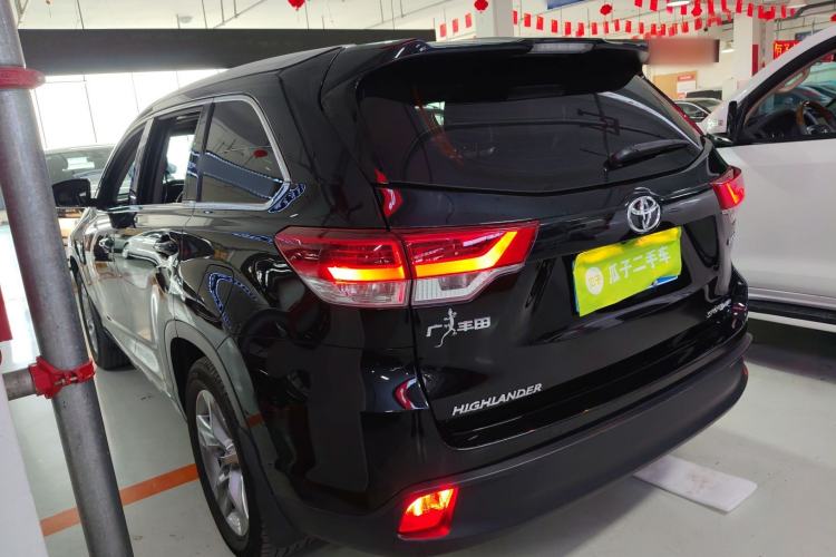 Used Toyota Highlander 2018 2.0T Four-Wheel Drive Luxury Version 7 Seats China VI Standard Rear Left 45 Deg