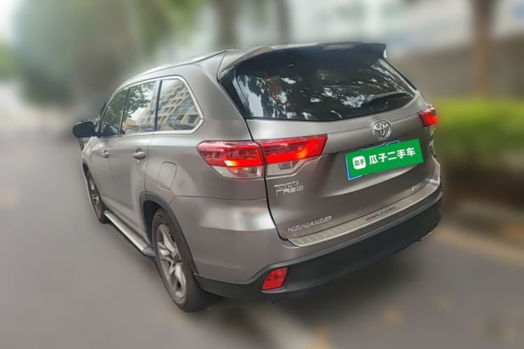 Used Toyota Highlander 2018 2.0T Four-Wheel Drive Luxury Edition 7 Seats China V Emission Standard Rear Left 45 Deg