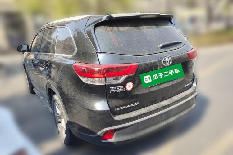 Used Toyota Highlander 2018 2.0T Four-Wheel Drive Luxury Edition 7 Seats China V Emission Standard Rear Left 45 Deg