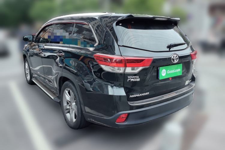 Used Toyota Highlander 2018 2.0T Two-Wheel Drive Prestige Version 7 Seats China V Emission Standard Rear Left 45 Deg