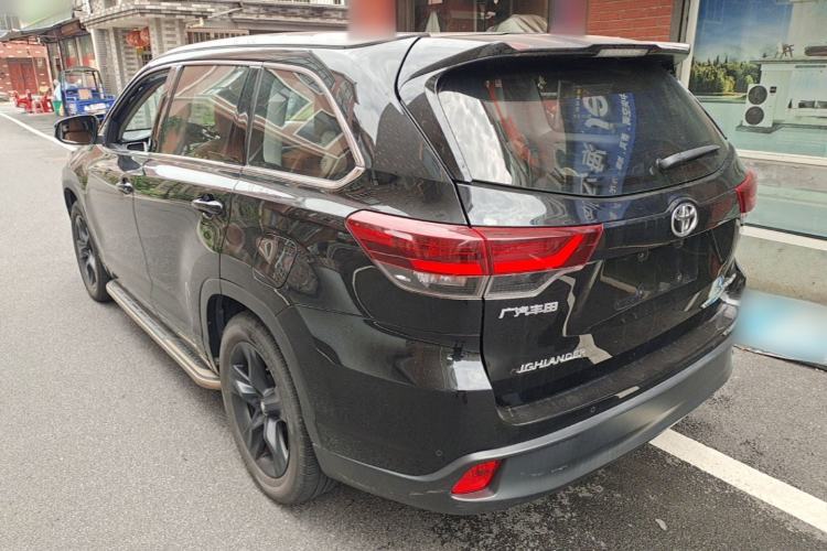 Used Toyota Highlander 2018 2.0T Four-Wheel Drive Knight Edition 7 Seats China VI Standard Rear Left 45 Deg