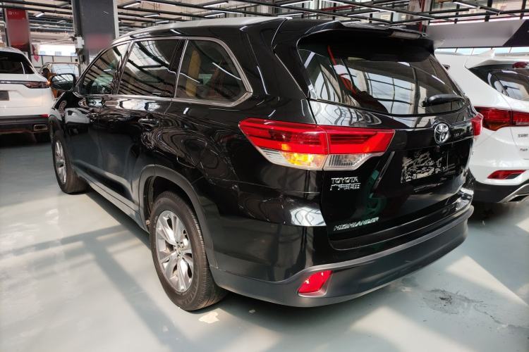 Used Toyota Highlander 2018 2.0T Two-Wheel Drive Elite Edition 7 Seats Emission Standard China V Rear Left 45 Deg