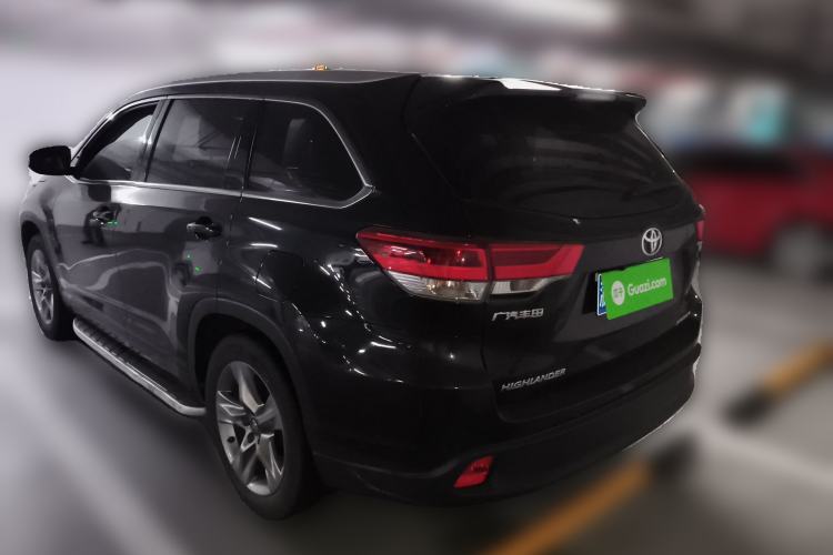 Used Toyota Highlander 2018 2.0T Four-Wheel Drive Luxury Version 7 Seats China VI Standard Rear Left 45 Deg
