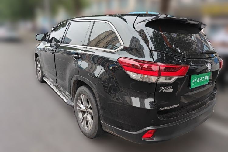 Used Toyota Highlander 2018 2.0T Two-Wheel Drive Elite Edition 7 Seats China VI Standard Rear Left 45 Deg