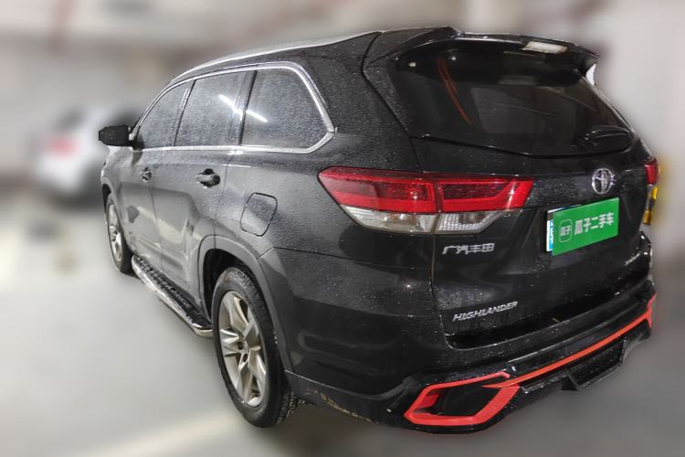 Used Toyota Highlander 2018 2.0T Four-Wheel Drive Luxury Version 7 Seats China VI Standard Rear Left 45 Deg