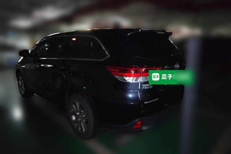 Used Toyota Highlander 2018 2.0T Four-Wheel Drive Elite Edition 7 Seats China V Standard Rear Left 45 Deg