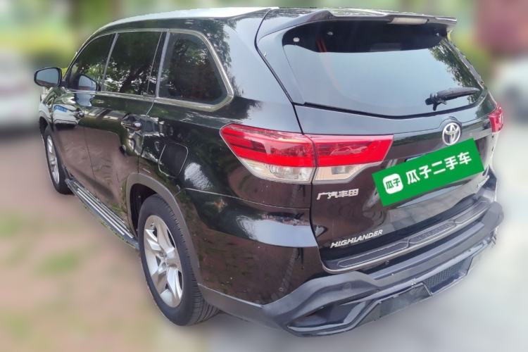 Used Toyota Highlander 2018 2.0T Four-Wheel Drive Prestige Version 7 Seats China VI Standard Rear Left 45 Deg