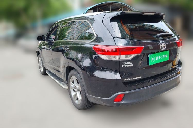 Used Toyota Highlander 2018 2.0T Four-Wheel Drive Luxury Version 7 Seats China VI Standard Rear Left 45 Deg