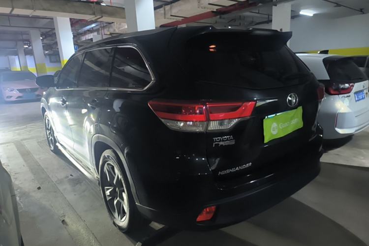 Used Toyota Highlander 2018 2.0T Four-Wheel Drive Luxury Version 7 Seats China VI Standard Rear Left 45 Deg