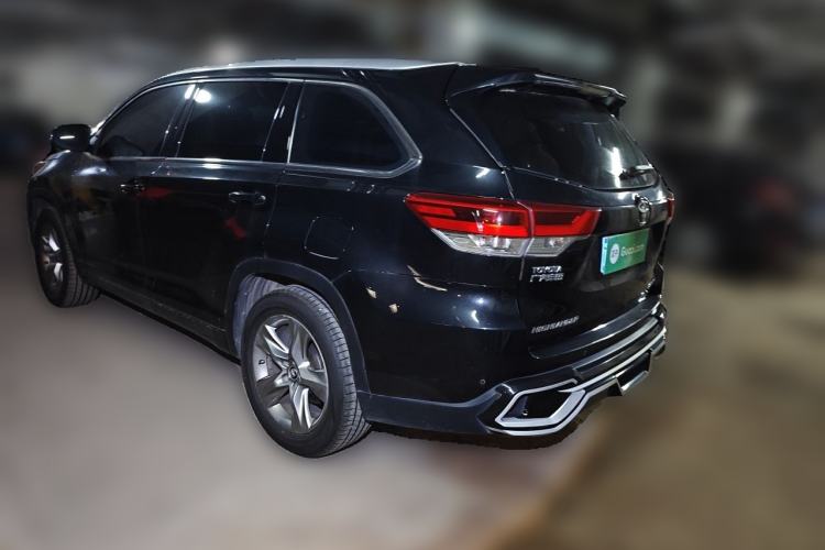 Used Toyota Highlander 2018 2.0T Four-Wheel Drive Luxury Edition 7 Seats China V Emission Standard Rear Left 45 Deg