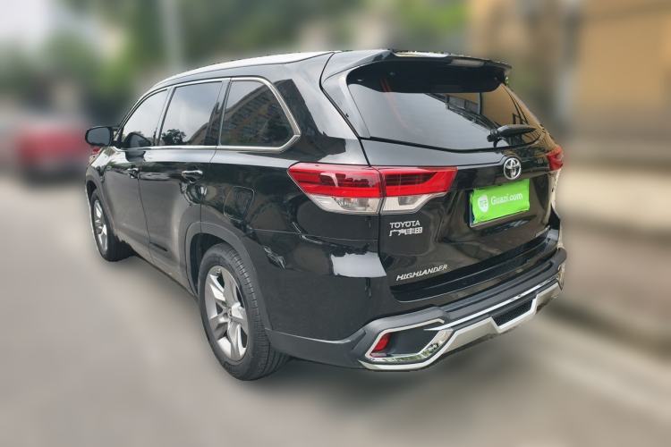 Used Toyota Highlander 2018 2.0T Four-Wheel Drive Supreme Edition 7-Seater China VI Rear Left 45 Deg