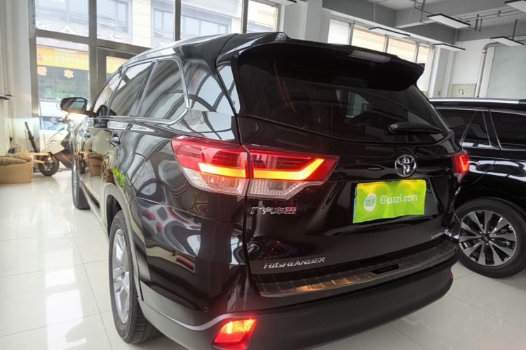 Used Toyota Highlander 2018 2.0T Four-Wheel Drive Luxury Version 7 Seats China VI Standard Rear Left 45 Deg