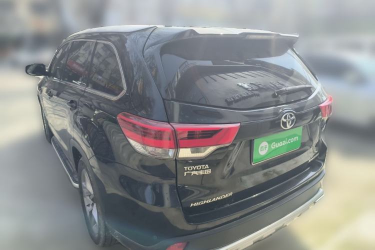 Used Toyota Highlander 2018 2.0T Four-Wheel Drive Luxury Edition 7 Seats China V Emission Standard Rear Left 45 Deg