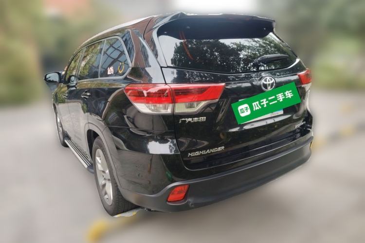 Used Toyota Highlander 2018 2.0T Four-Wheel Drive Prestige Version 7 Seats China VI Standard Rear Left 45 Deg