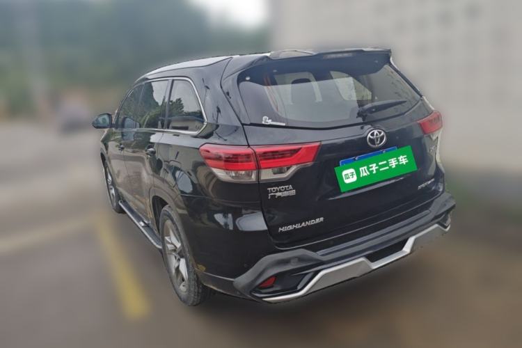 Used Toyota Highlander 2018 2.0T Four-Wheel Drive Prestige Version 7 Seats China VI Standard Rear Left 45 Deg