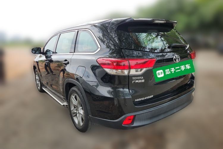 Used Toyota Highlander 2018 2.0T Two-Wheel-Drive Luxury Edition 7 Seats Emission Standard China V Rear Left 45 Deg