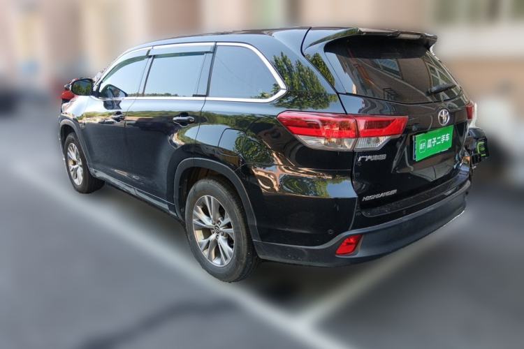 Used Toyota Highlander 2018 2.0T Four-Wheel Drive Elite Edition 7 Seats China VI Standard Rear Left 45 Deg