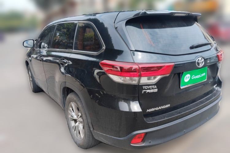 Used Toyota Highlander 2018 2.0T Four-Wheel Drive Elite Edition 7 Seats China VI Standard Rear Left 45 Deg