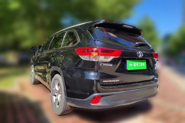 Used Toyota Highlander 2018 2.0T Four-Wheel Drive Prestige Version 7 Seats China VI Standard Rear Left 45 Deg