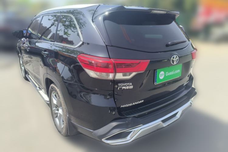 Used Toyota Highlander 2018 2.0T Four-Wheel Drive Luxury Edition 7 Seats China V Emission Standard Rear Left 45 Deg
