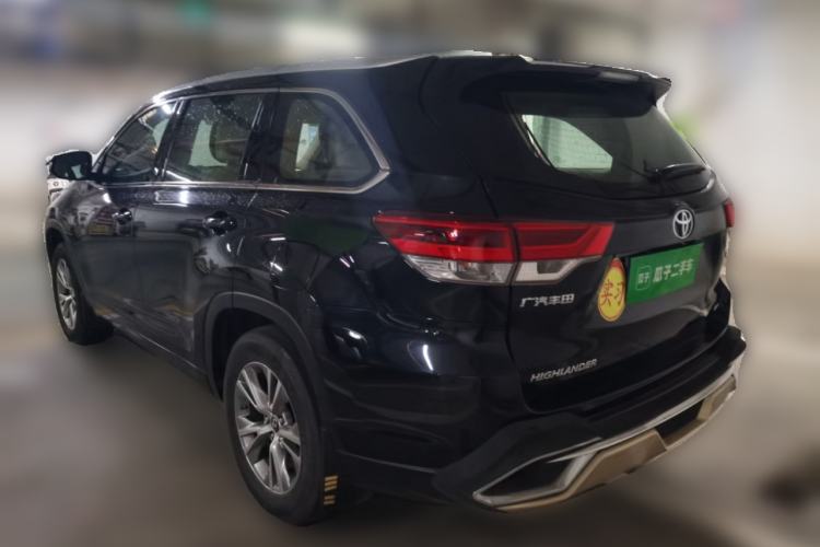 Used Toyota Highlander 2018 2.0T Four-Wheel Drive Elite Edition 7 Seats China VI Standard Rear Left 45 Deg