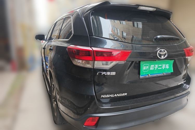 Used Toyota Highlander 2018 2.0T Four-Wheel Drive Luxury Version 7 Seats China VI Standard Rear Left 45 Deg