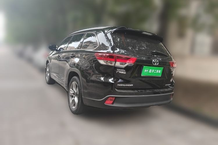 Used Toyota Highlander 2018 2.0T Four-Wheel Drive Prestige Version 7 Seats China VI Standard Rear Left 45 Deg