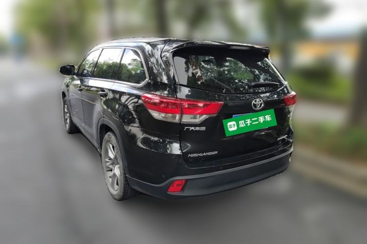 Used Toyota Highlander 2018 2.0T Four-Wheel Drive Luxury Version 7 Seats China VI Standard Rear Left 45 Deg