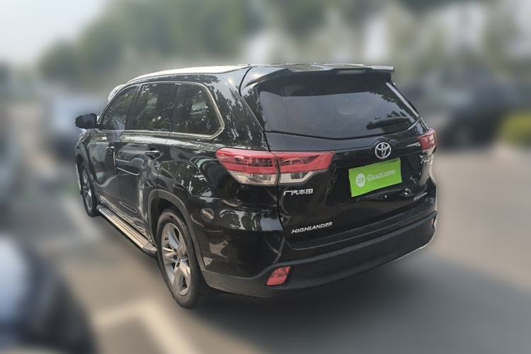 Used Toyota Highlander 2018 2.0T Four-Wheel Drive Luxury Version 7 Seats China VI Standard Rear Left 45 Deg