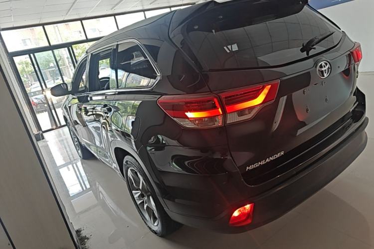 Used Toyota Highlander 2018 2.0T Four-Wheel Drive Prestige Version 7 Seats China VI Standard Rear Left 45 Deg